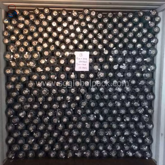 중국 공장 도매 맞춤 제작 UV 안정화 블랙 PP 짠 미사 울타리